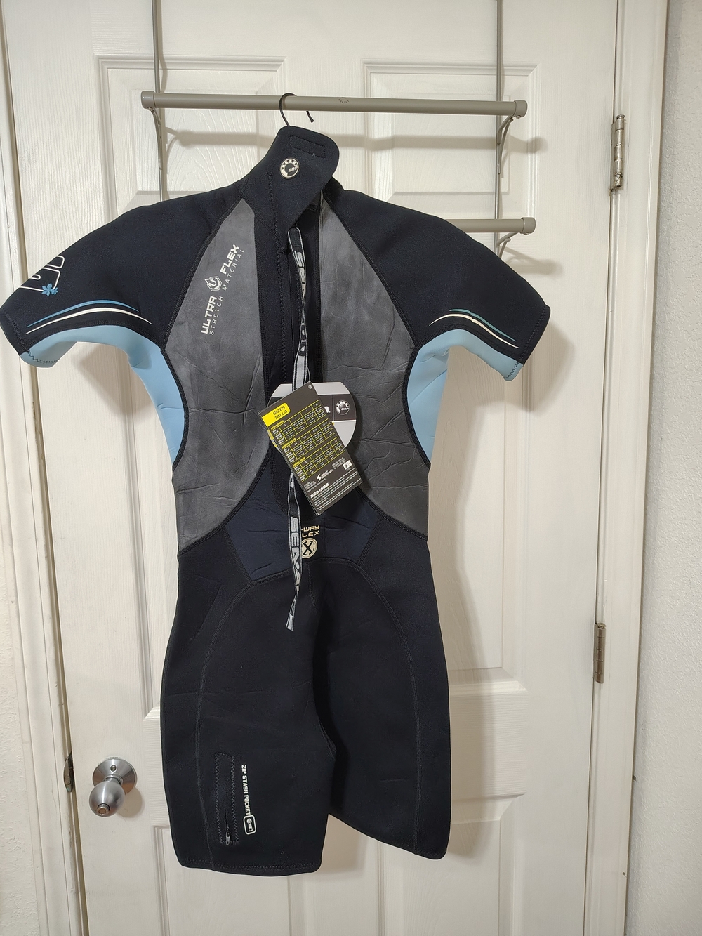 NWT Sea-Doo Women's Wetsuit Size 9/10 Shorty Ultra Flex 4-Way Stallion